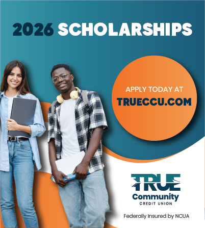 2026 Scholarships - Arrow Graphic